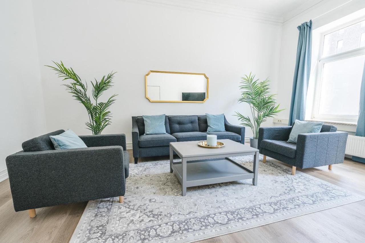 Zentral Gelegenes Premium-Apartment Mit Viel Tageslicht Hamburg-Harburg Exteriör bild