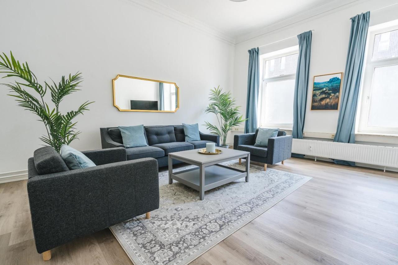Zentral Gelegenes Premium-Apartment Mit Viel Tageslicht Hamburg-Harburg Exteriör bild
