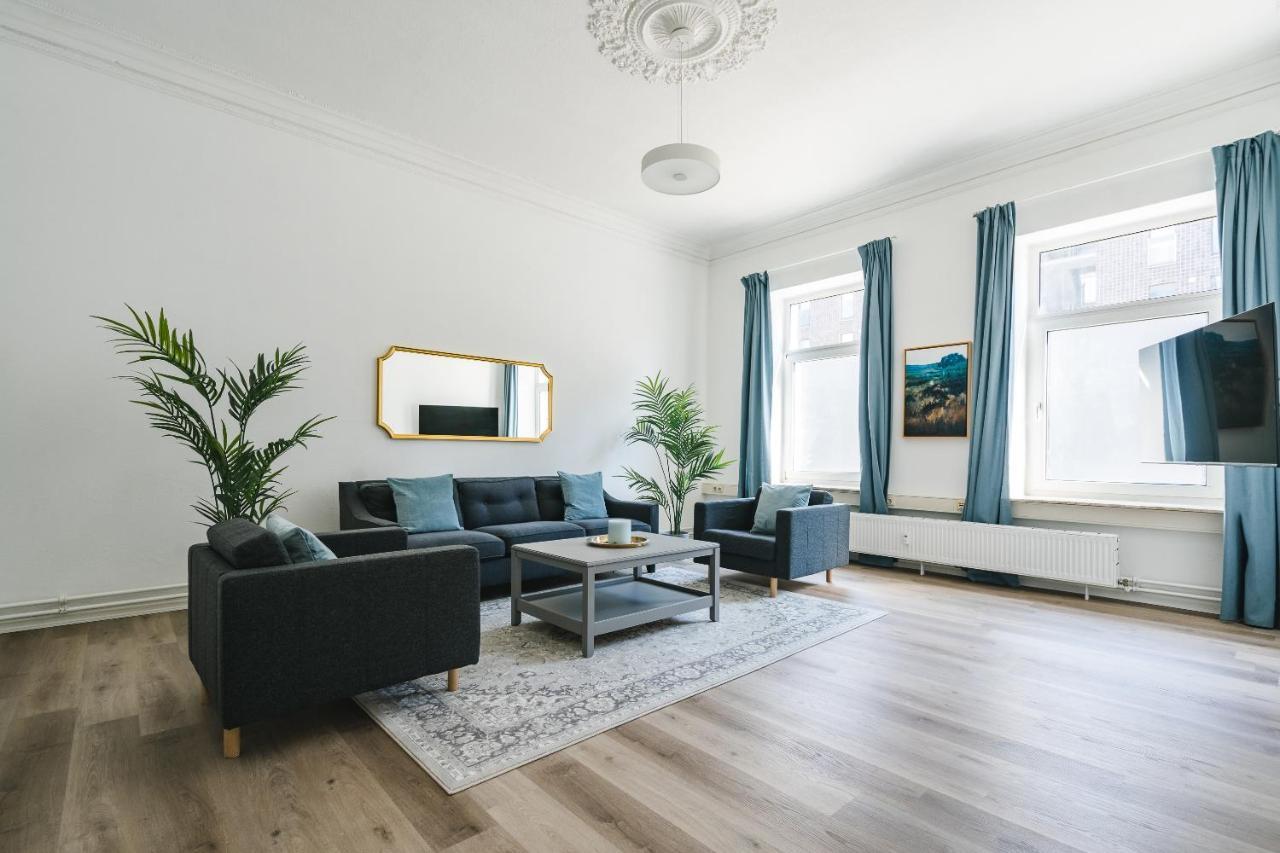 Zentral Gelegenes Premium-Apartment Mit Viel Tageslicht Hamburg-Harburg Exteriör bild